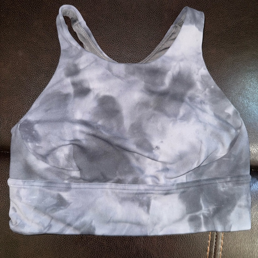 Lululemon Gray Sports Bra